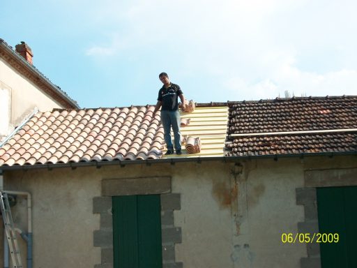 rénovation toiture a Clairac