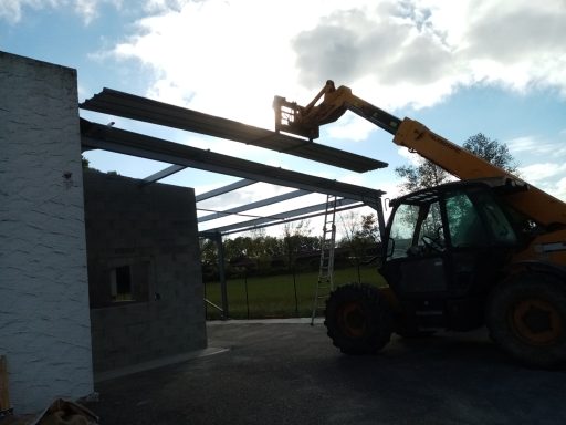 agrandissement d'un dépôt a Castelmoron sur lot